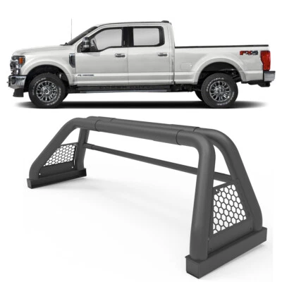 Adjustable Roll Sport Bar Chase Rack Bed Bar For 1999-2025 Ford F-250/F-350 Foto 1 de 4