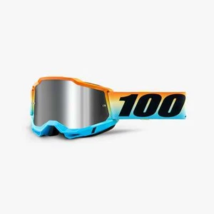 100% Accuri 2 Goggle Sunset w / Mirror Silver Lens viene con Clear Lens - Imagen 1 de 1