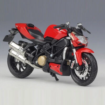 1/18 2010 Ducati Streetfighter S Motorcycle Model Diecast Motorbike Model Toy - Image 1 of 4