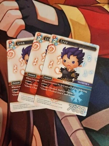 NM FFTCG Leon - 12-113C Opus XII: Crystal Awakening Final Fantasy TCG PLAYSET - Picture 1 of 3