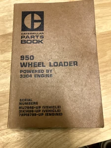 CAT CATERPILLAR 950 WHEEL LOADER PARTS CATALOG MANUAL BOOK 81J 31K - Picture 1 of 1