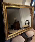 Large Beautiful Gilded Golden Mirror
