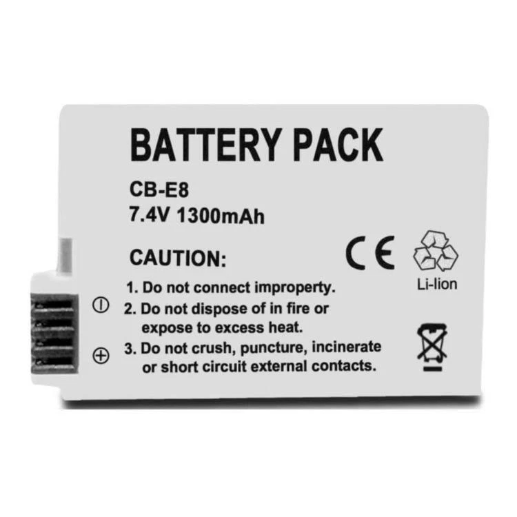 Vivitar CB-E8 Replacement Lithium-Ion Battery for Canon LP-E8 - Image 1 of 1