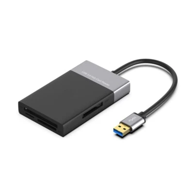 USB 3.0 to SD TF SDHC U Flash Disk CF Card Reader For MACBOOK Laptop Notebook PC - Image 1 of 4