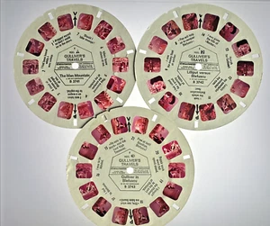 Gulliver's Travels View-Master Reels 1958 Sawyers Vintage Viewmaster set B374 - Picture 1 of 4