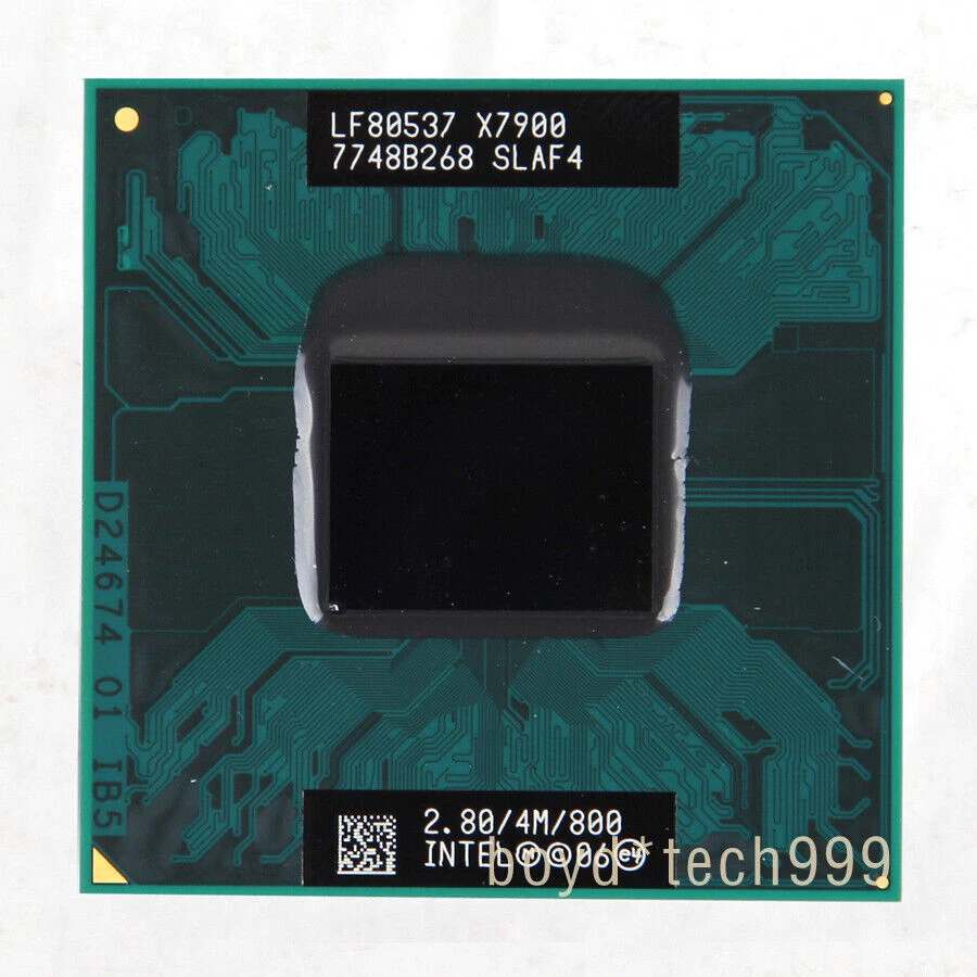 INTEL CORE 2 EXTREME X7900 PROCESSOR 2.8GHZ/4M/800MHZ(SLAF4)Socket P CPU - Image 1 of 1