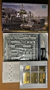 TRUMPETER 00363 - GERMAN Pz.KpfW IV Ausf F FAHRGESTELL - 1/35 PLASTIC KIT - Picture 1 of 1