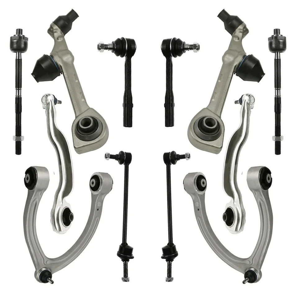 Front Control Arm Sway Bar Link Tie Rod Kit for Mercedes Benz W221 S400 S550 - Image 1 of 4