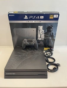 Serviced, Boxed Sony PS4 Pro The Last Of Us 2 Limited Edition With Controller - Picture 1 of 24