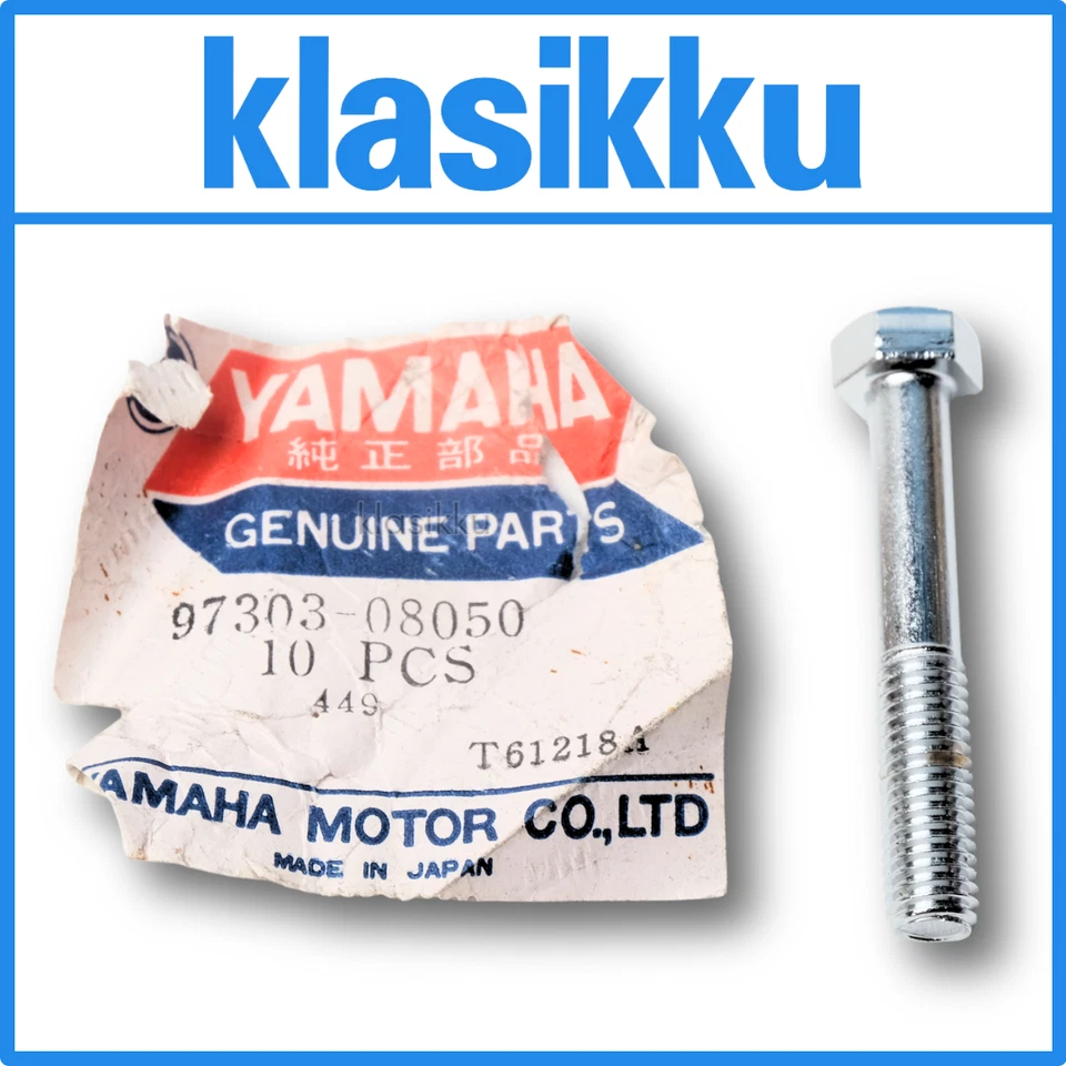 Tornillo OEM Yamaha 97013-08050 para FJ1200 FJ1200A 1992 genuino 97013-08050 Foto 1 de 4