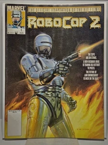 Robocop 2 #1 adaptación oficial de la película 1990 revista Marvel Comic - Imagen 1 de 2