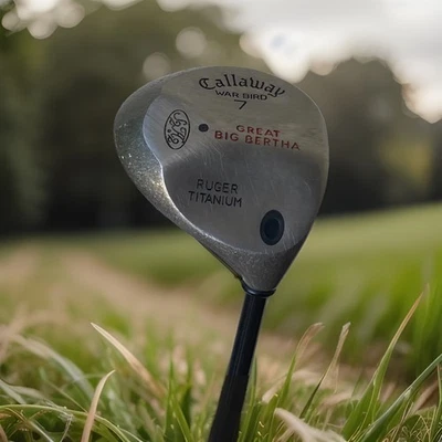 Callaway War Bird Great Big Bertha 7 wood S2H2 Titanium-RH~GRAPH SHAFT~FIRM~GOLF - Image 1 of 4