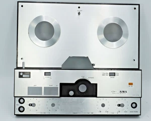 Aiwa Solid State 4 Track Stereo Tape Recorder Reel To Reel front cover only - Picture 1 of 7