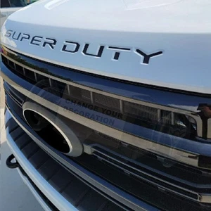 2017-2022 Raised Front Hood Insert Letter For F-250 F-350 Super Duty Accessories - Foto 1 di 6