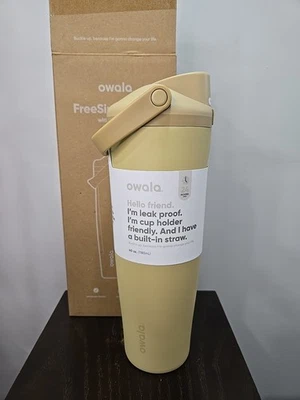 Бутылка для воды Owala FreeSip Sway из нержавеющей стали / 40 унций / цвет: осенний вид - Изображение 1 из 4