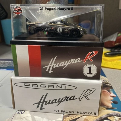 Pagani Huayra R Spectraflame Gray HMY25 2021 exclusivo de Hot Wheels Collectors RLC Foto 1 de 4