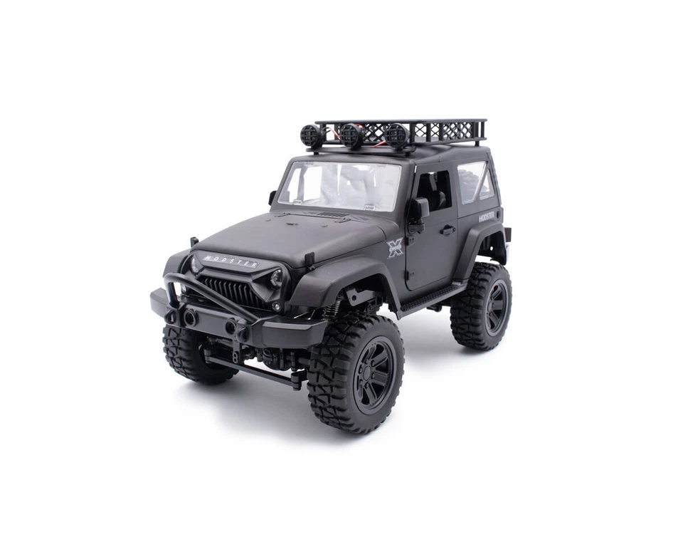 Robitronic Modster X-Cross Country 4WD 1 14 Rtr Matt Black MD11929 Modell