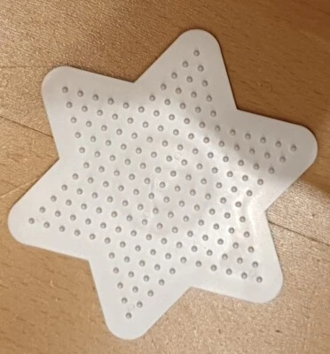 BÜGELPERLEN STECKPLATTE / STIFTPLATTE "STERN" von HAMA!  - Bild 1 von 2