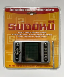 Vintage elektronisches Handheld-Sudoku-Reisespiel - BRANDNEU AUS ALTEM NOS - Bild 1 von 2
