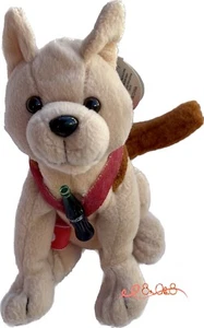 Coca Cola International Collection Sitzsack Plüschtier Streak the Schakal Hund Neu mit Etikett - Bild 1 von 11