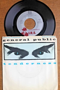 GENERAL PUBLIC P/S 45: TENDERNESS/LIMITED BALANCE - I.R.S. 9334 -1984- NM VINYL! - Picture 1 of 2