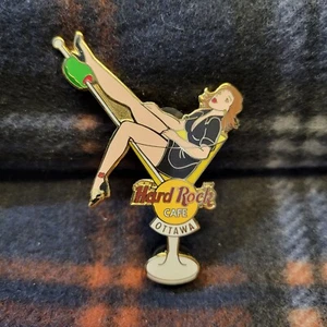 Hard Rock Cafe Pin Ottawa Pin-Up Girl Martini sehr selten Limited Edition 300 - Bild 1 von 2