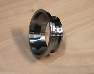 2.75" to 3.5" Steel Exhaust V-band ADAPTER vband V Band adaptor Flange CNC 2.75 - Picture 1 of 3