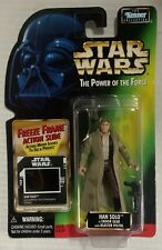 Hasbro Power Of The Force Freeze Frame Endor Han Solo Action Figure (Sealed)