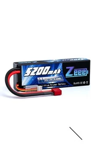 ZEEE 5200mAh LiPo 7.4V Battery - Picture 1 of 4