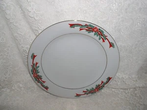 Tienshan feines China Weihnachtsstern Bänder Weihnachten neu Teller - Bild 1 von 3