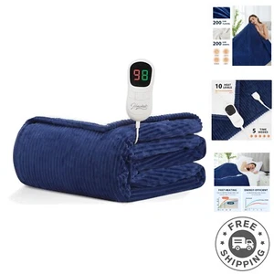 Contemporary Energy Saving Electric Blanket 72"x84" - Perfect Gift for Winter - Picture 1 of 10