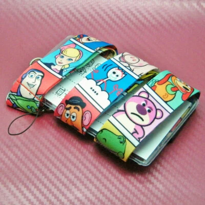 Disney Inspired Cartoon Toy Story Lanyard Card Holder & Safety Clips New