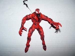 SPIDER-MAN SNEAK ATTACK WEB FLYERS CARNAGE FIGURE 5.5" LOOSE 1997 MARVEL TOYBIZ - Bild 1 von 2
