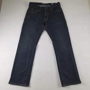 Ariat Rebar M5 Straight Leg Jeans Herren 33 / 32 Blau Dark Wash - Bild 1 von 16