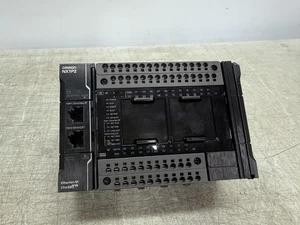 OMRON NX1P2-1040DT1 Programmable Controller PLC CPU 24Vdc 24/In, 16/Output Used - Picture 1 of 9