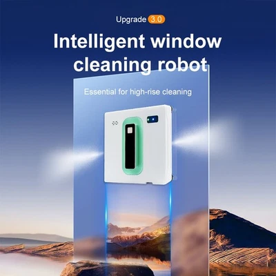 PuRuikai 21 ，Window Cleaner Robot，Dual Nozzles with Ultrasonic Spray - image 1 of 4