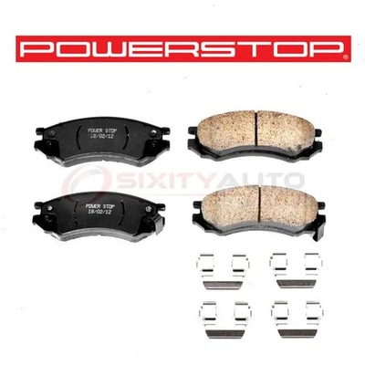 PowerStop Front Disc Brake Pad & Hardware Kit for 1991-2002 Saturn SL1 - rq Foto 1 de 4