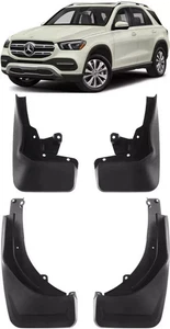 Genuine Splash Guards Mud Flaps FOR 2019-2024 Mercedes Benz GLE W167 WO Pedal - Picture 1 of 5
