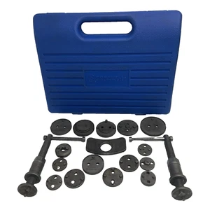 Disc Brake Caliper Tool Set - Piston Compressor - Cornwell Tools 18pc CTGBC18 - Foto 1 di 20