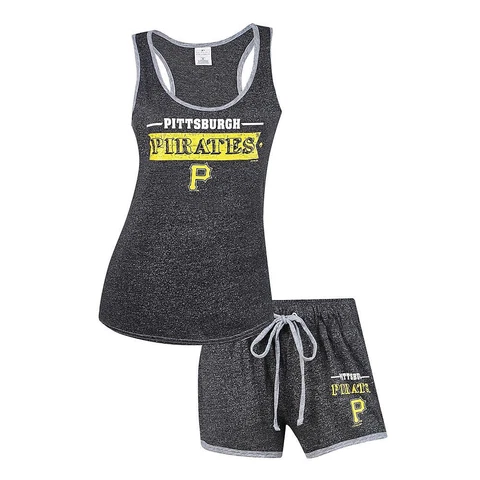 Pittsburgh Pirates MLB Women's Pajama Tank Top (M) & Shorts (L) - NWT Cover
