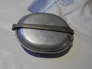 Original post WW1 US military mess tins M1910 pattern,flat pan,L.F.&C. 1922 RARE - Picture 1 of 12