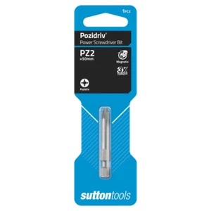 suttontools Screwdriver Power Bit Pozidrive PZ2x50mm S1020250 - Picture 1 of 1