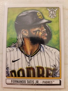Topps Big League 2021 #ATG-FT Fernando Tatis Jr. Arte del juego - Imagen 1 de 1