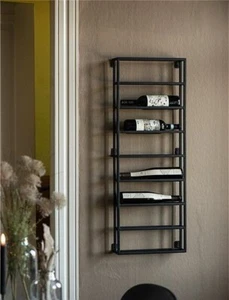 Metal Wine Rack, Wine Storage Rack, Vertical Wine Rack, 8 Bottles - Picture 1 of 1