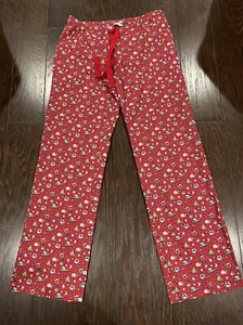 Vineyard Vines Women Santa Whale Flannel Lounge Pants Size X-Small - Picture 1 of 8