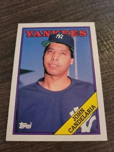 John Candelaria #25T 1988 "Topps" Traded Baseball Card - Picture 1 of 2