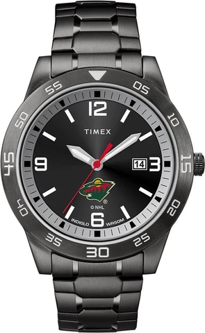Minnesota Wild Men's Black Acclaim Timex Watch Cover