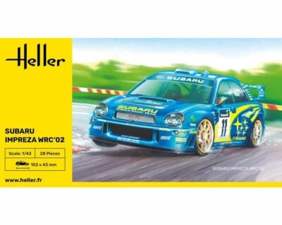 Heller Subaru Impreza WRC'02 1:43 80199 modellismo - Immagine 1 di 4