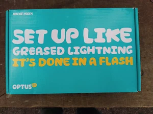 Optus NBN WIFI Modem Pack F@ST 3864OP NBN Sagemcom P/N:2980108 (SEALED) - Picture 1 of 3