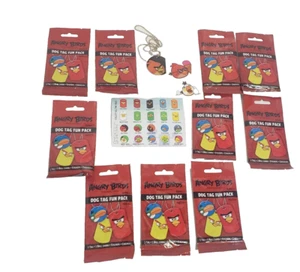 Lot Of TEN Angry Birds Star Wars Dog Tag Blind Tags -OR Dog Tag Fun Pack u PICK - Picture 1 of 8